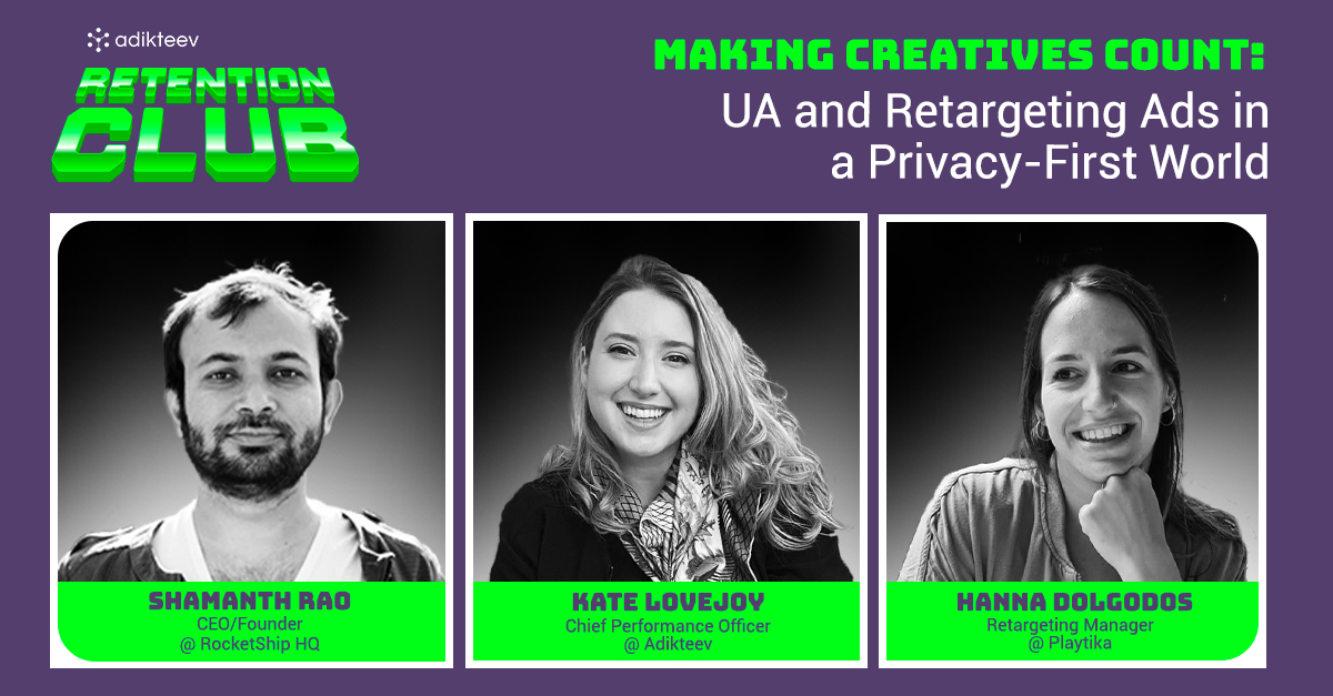 Making Creatives Count: UA and Retargeting Ads in a Privacy-First World